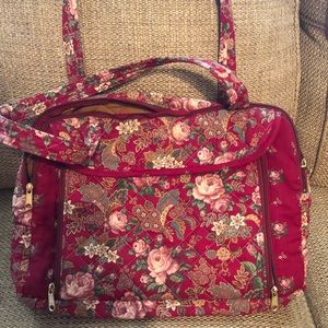 Vera Bradley organizer briefcase